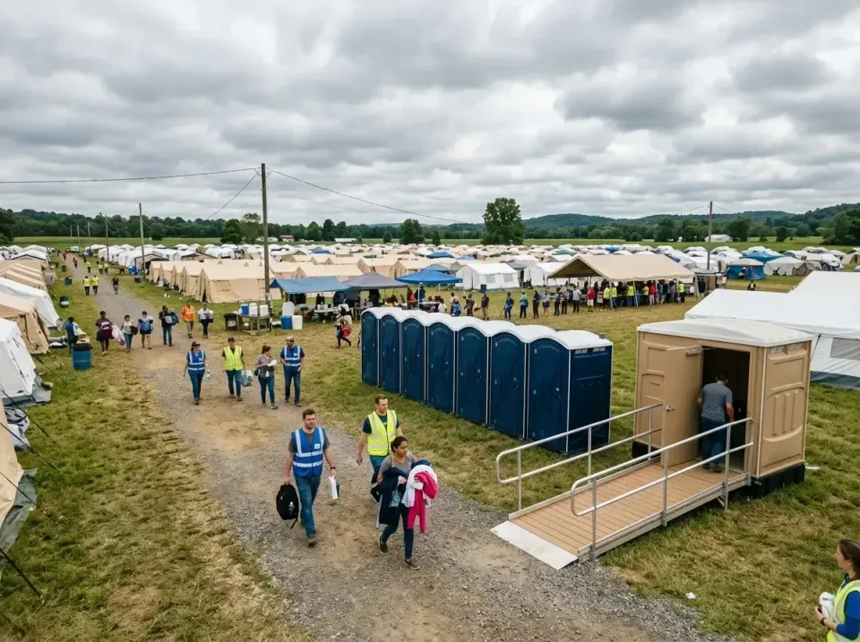 disaster-relief-camp-restrooms-010 — frequently asked questions, Dumpster & Portable Bathrooms Rental in Maumelle, AR